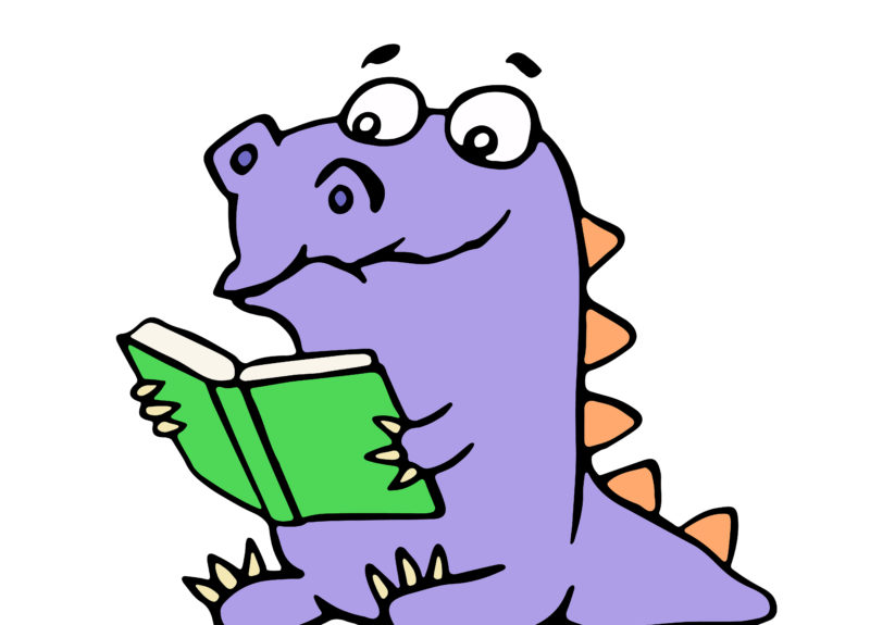 Dino Reading Book