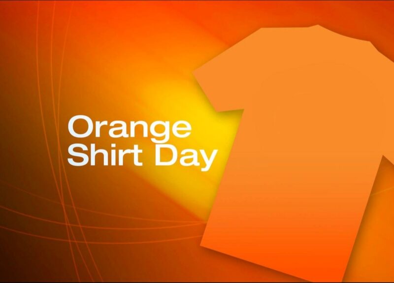 orange shirt